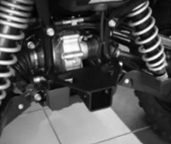 Quadrax Hitch Receiver 2'' 1