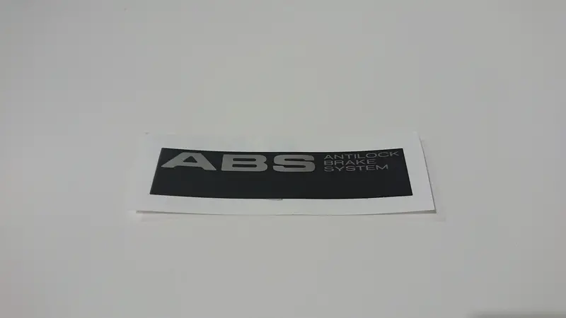 Rear Glass/Tailgate Abs Stickers 1
