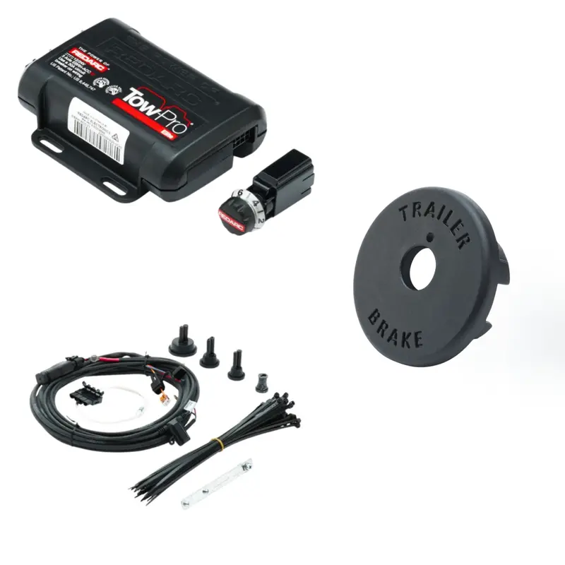 Redarc Tow-Pro Elite V3 Electric Brake Controller With Loom And Tow-Pro Switch Insert Panel 1