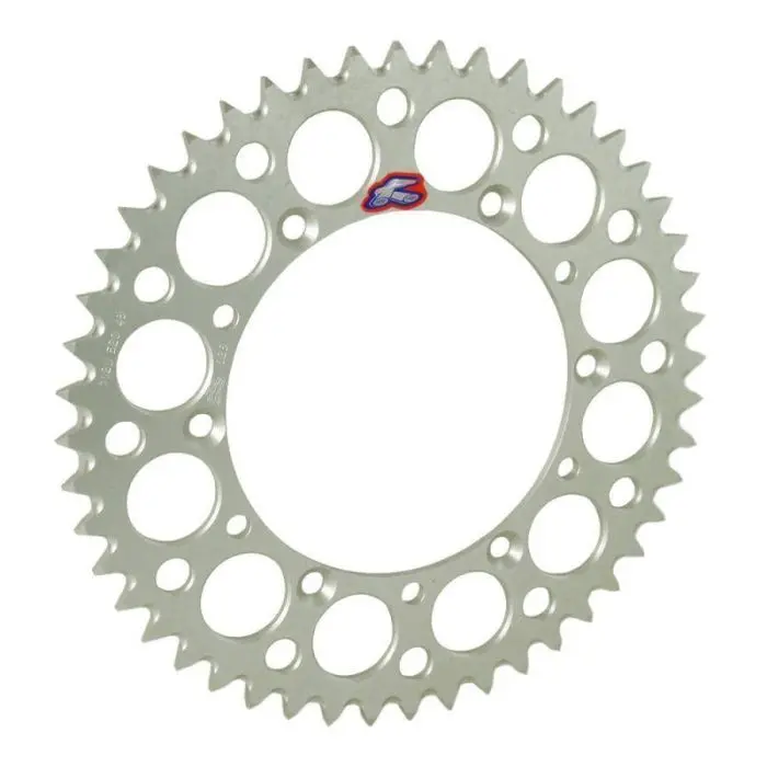 Renthal 520 Ultralight Rear Sprocket Silver - 48T - 150U-520-48Gbsi 1