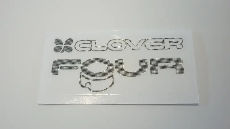 Rex Clover Four Tailgate Stickers 2 Types And 2 Styles 5