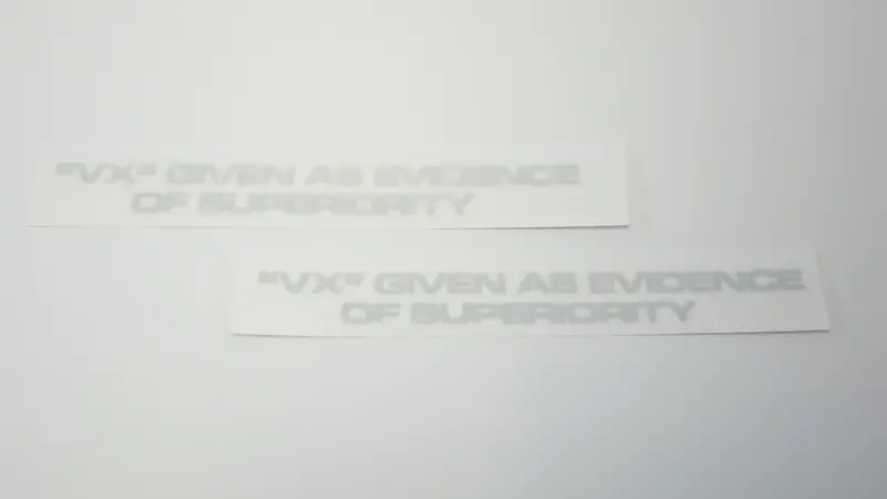 Rex Side Vx Stickers 2