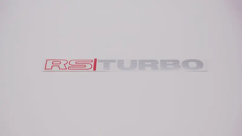 Rs Turbo Boot Decals (Metallic) 1