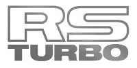 Rs Turbo Quarter Panel Decals (Metallic) - Pair 8