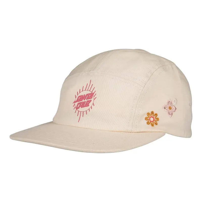 Santa Cruz Womens Scatter Cap - Off White 1