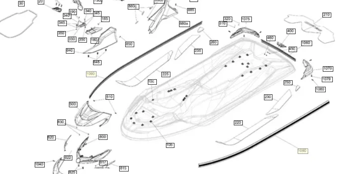 Sea-Doo Bumper (291004468) 1