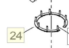 Sea-Doo C-Ring (9 Studs) 1