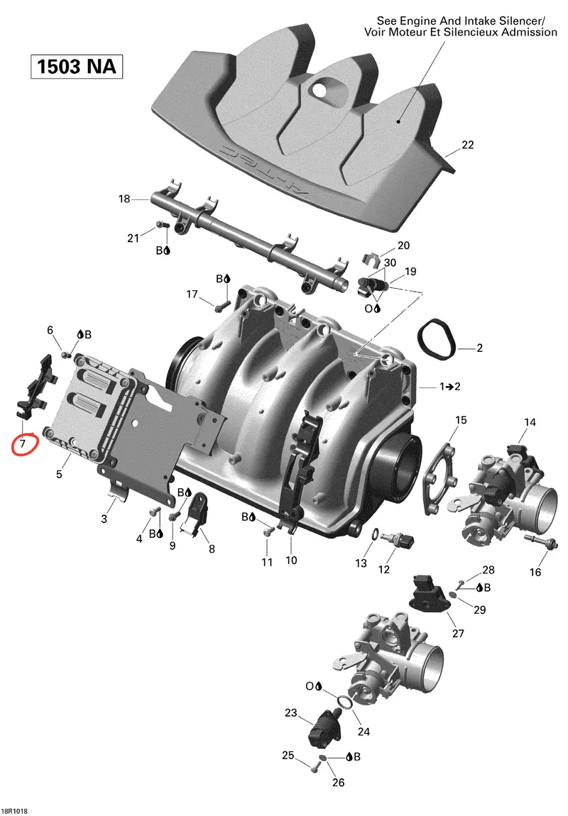 Sea-Doo Connector Bracket 1