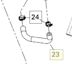 Sea-Doo Formed Hose (276000156) 1