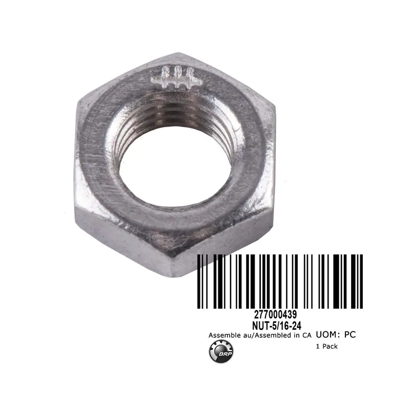 Sea-Doo Hex Nut 5/16"-24 1