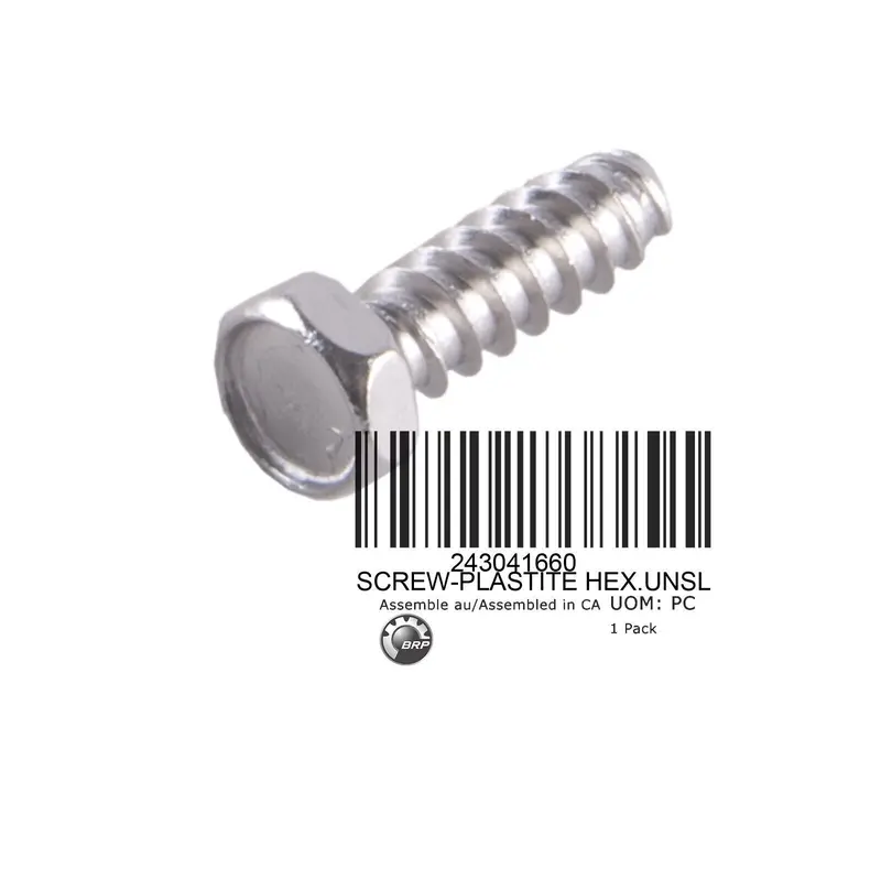 Sea-Doo Hex. Plastite Screw M4.8 X 16 1