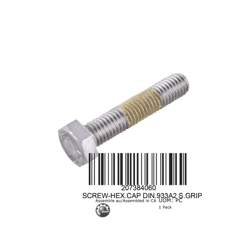 Sea-Doo Hex. Screw M8 X 40, Scotch Grip 1