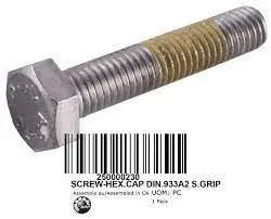 Sea-Doo Hex. Screw M8 X 40, Scotch Grip 1