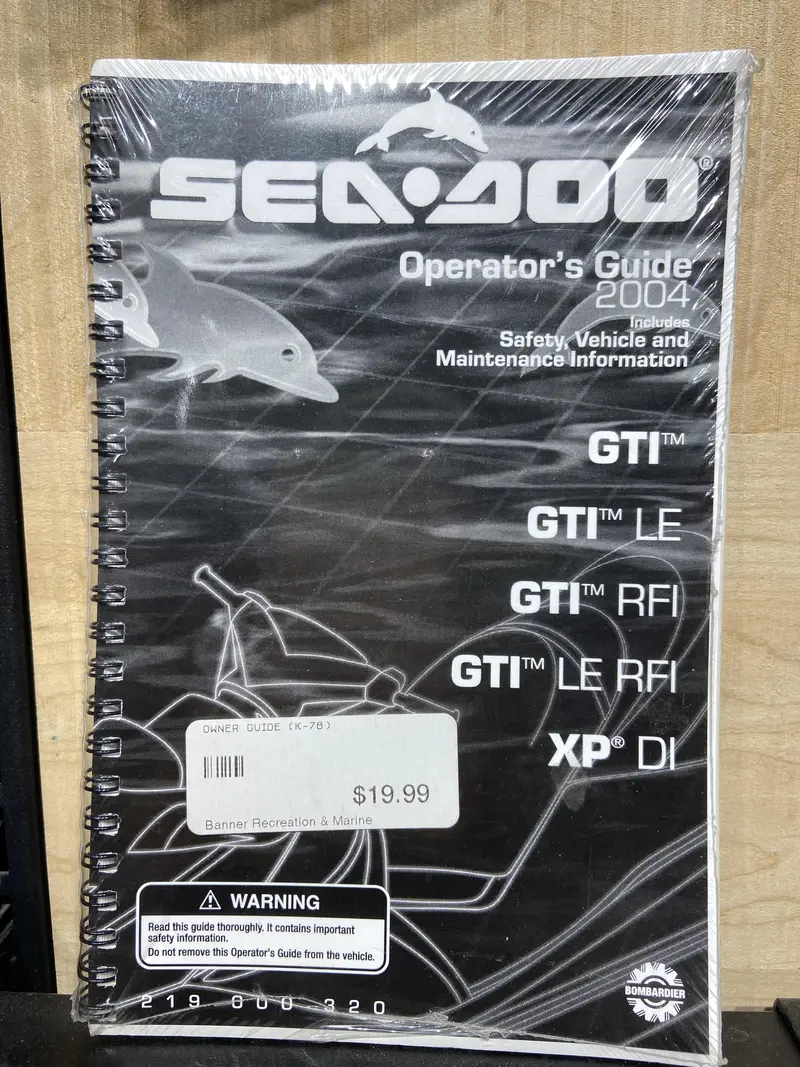 Sea-Doo Operators Guide (2004) 1