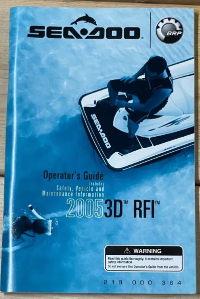 Sea-Doo Operator's Guide (2005) 1