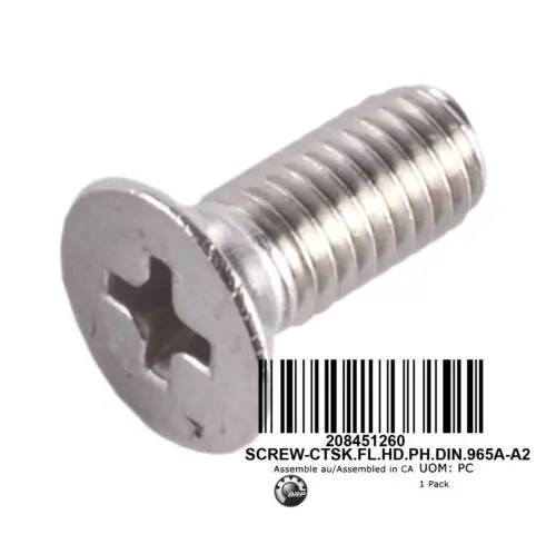 Sea-Doo Phillips Screw M5 X 12 1