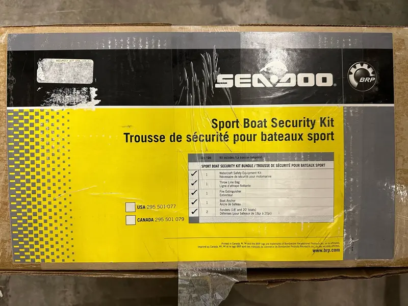 Sea-Doo Sport Boat Security Kit 1