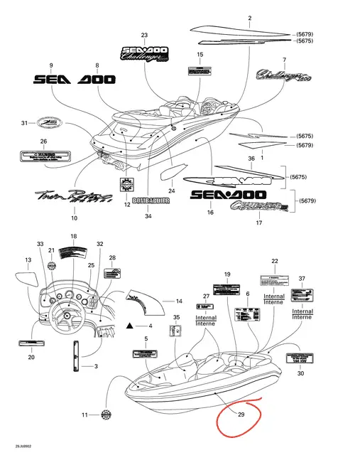 Sea-Doo Stripe Cut 1