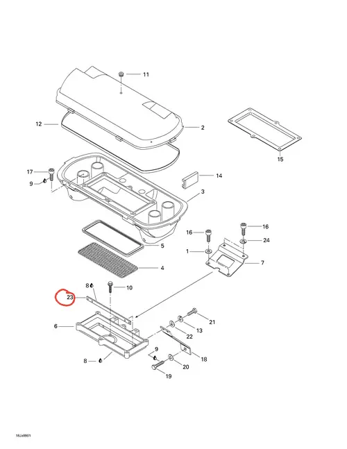 Sea-Doo Threaded Plate 1