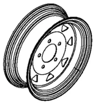 Sea-Doo Trailer Steel Rim 1