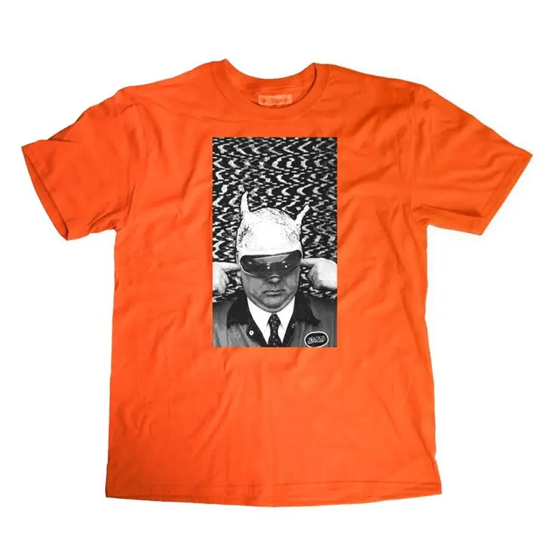 Shadow Tin Foil T-Shirt - Orange 1