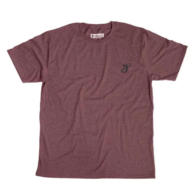 Shadow Undercover T-Shirt - Heather Maroon 1