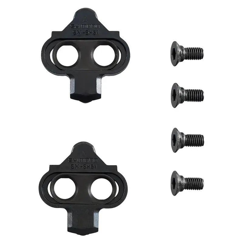 Shimano Sh51 Spd Single Release Cleats - Black 1