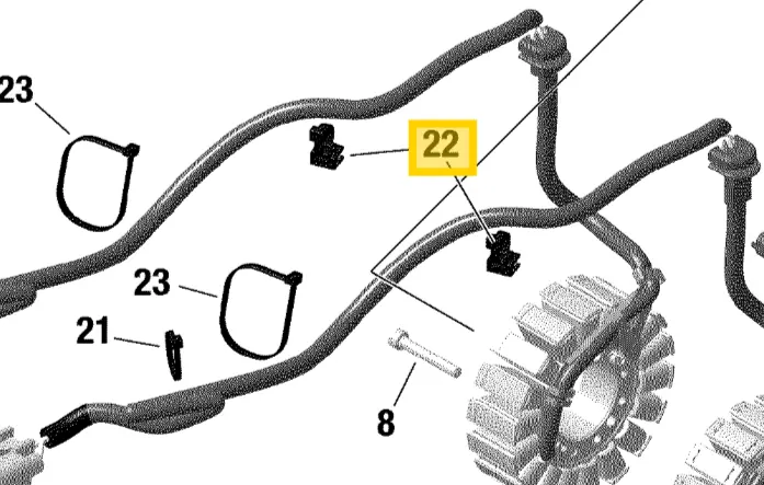 Ski-Doo Carbon Brush Set 1