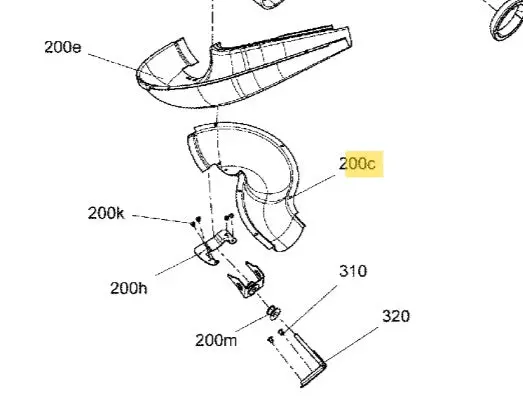 Ski-Doo Exhaust Aluminium Shell 1