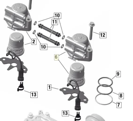 Ski-Doo Fuel Injector Mag 1