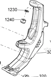 Ski-Doo Machined Ski Leg 1