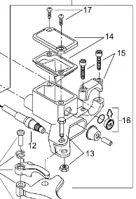 Ski-Doo Master Cylinder 1