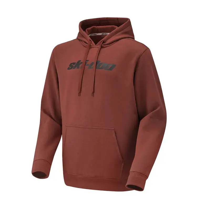Ski-Doo Men’s Signature Pullover Hoodie with Drawcord Hem