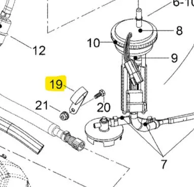 Ski-Doo Pince Clip 1