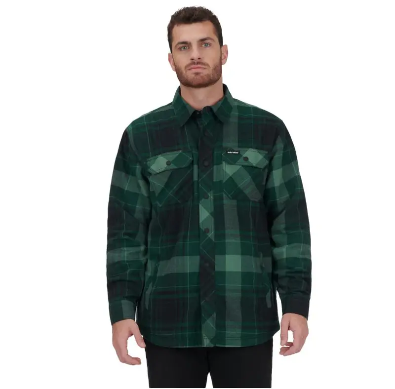 Ski-Doo Plaid Overshirt Men 1