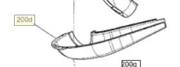 Ski-Doo Rear Lower Shell 1