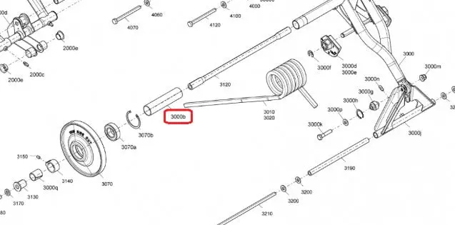 Ski-Doo Rear Suspension Bushing 1