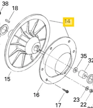 Ski Doo Secondary Clutch 1
