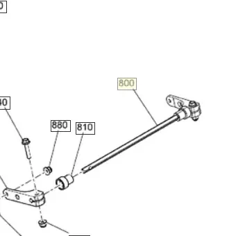 Ski-Doo Stabilizer Bar 1