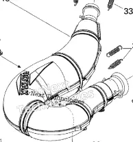 Ski-Doo Tune Pipe Assembly 1