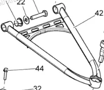 Ski-Doo Upper Arm 39" 1