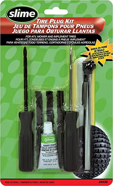 Slime Tire Plug Kit With Pencil Gauge 1