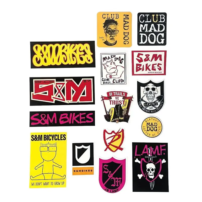 S&M 16 Pack Spring 2024 Stickers 1