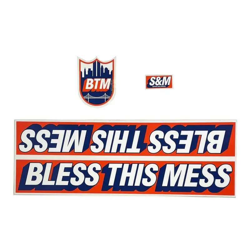 S&M Btm Edwin Frame Stickers 1