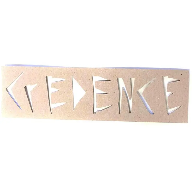 S&M Credence Stencil 1