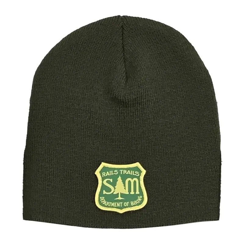 S&M Department Of Biking Beanie - Dark Green 1