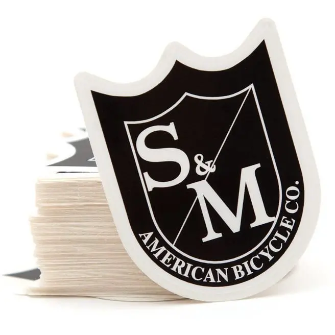 S&M Medium Shield Sticker 1