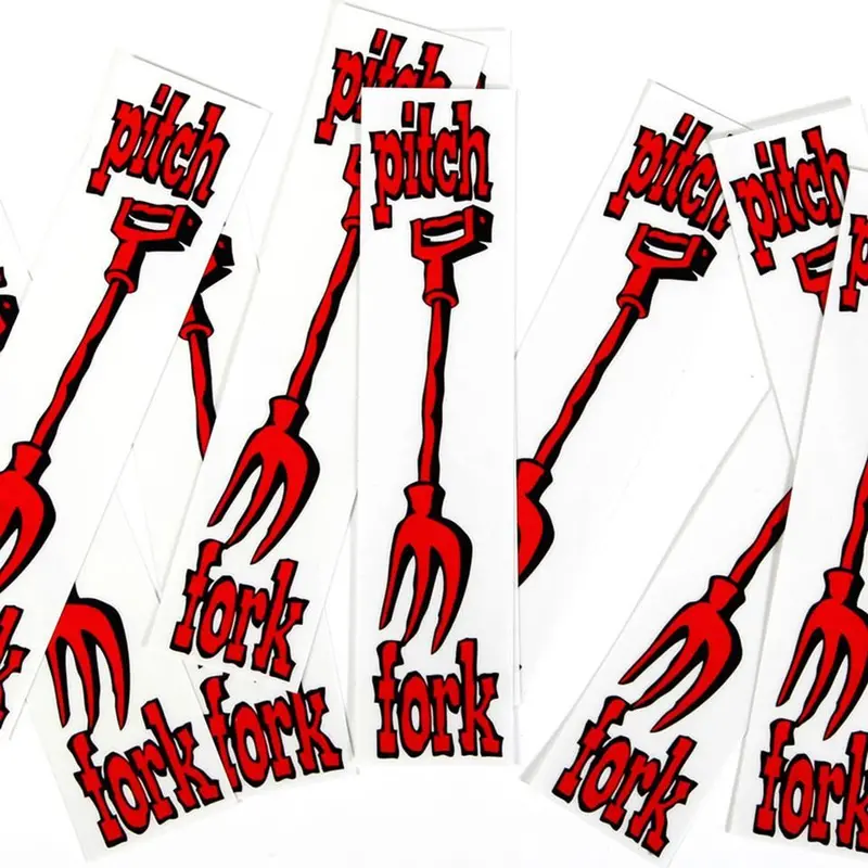 S&M Original Pitchfork Indivdual Decal 1