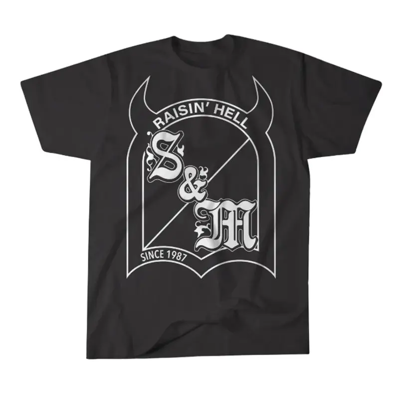 S&M Raise Hell T-Shirt - Black 1