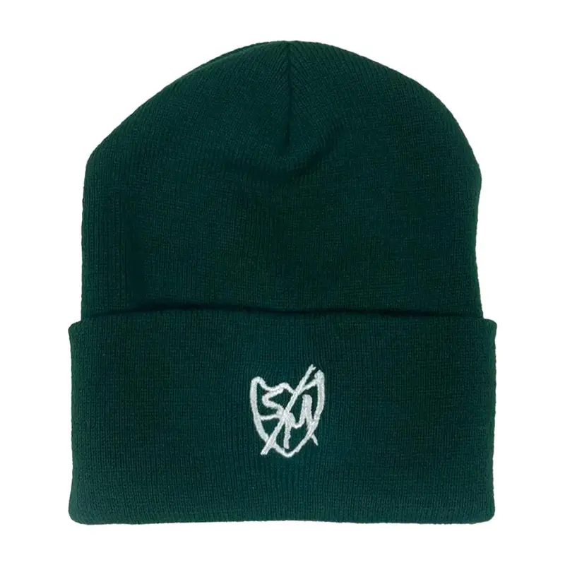 S&M Sharpie Shield Cuffed Beanie - Spruce 1